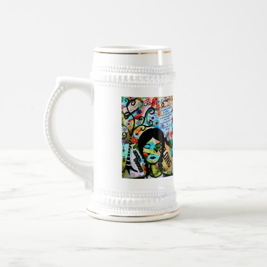 Chope À Bière Fier d'être un Scholastican (Gauche)