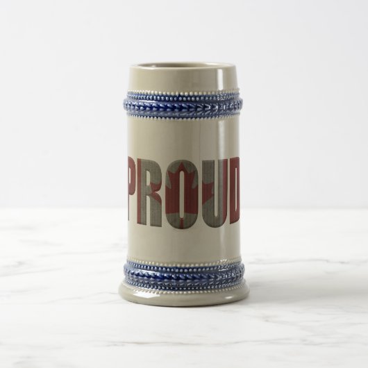 Chope À Bière fierté canadienne (Centre)