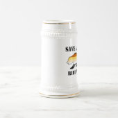 Chope À Bière Fierté ours enregistrer un cheval Ride un ours (Centre)