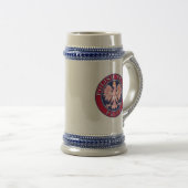 Chope À Bière Fierté texane polonaise (Devant droit)