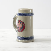 Chope À Bière Fierté texane polonaise (Devant gauche)
