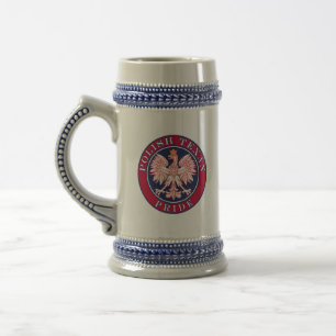 Chope À Bière Fierté texane polonaise