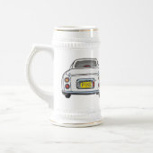 Chope À Bière Figarations Monogramme Blanc Figaro Bière Stein (Gauche)