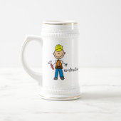 Chope À Bière Figure de stylet de construction (Gauche)