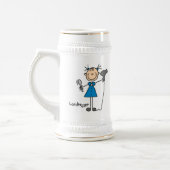 Chope À Bière Figurine de coiffeur bâtonnet (Gauche)