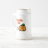 Chope À Bière Fille au potiron (Devant gauche)