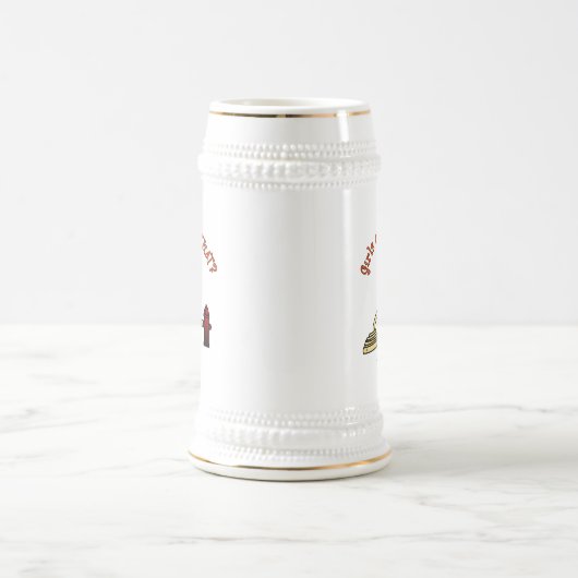 Chope À Bière Fille des pompiers (Centre)