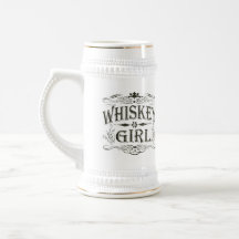 Fille rustique de whiskey