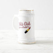 Chope À Bière Filles blanches (Devant gauche)