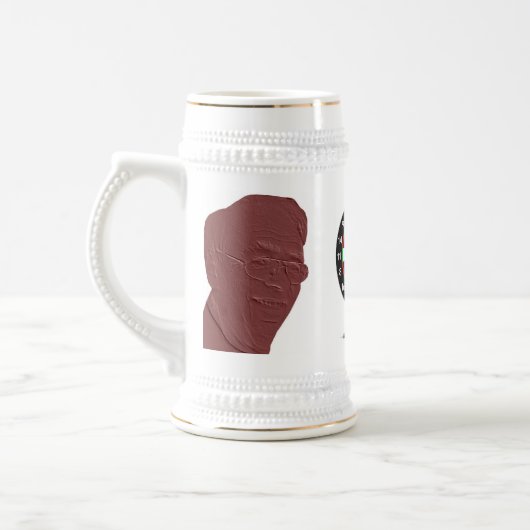 Chope À Bière Fiole Bull Bernardo (Gauche)