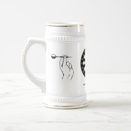 Chope À Bière Fiole Dardera (Gauche)