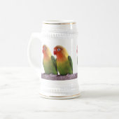 Chope À Bière Fischer's Lovebird (Devant gauche)