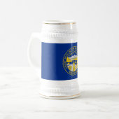 Chope À Bière Flag du Nebraska (Devant gauche)