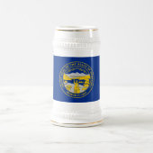 Chope À Bière Flag du Nebraska (Centre)