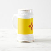 Chope À Bière Flag du Nouveau-Mexique (Devant gauche)