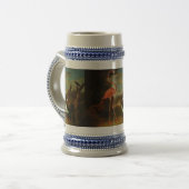 Chope À Bière Flamant rose de Bogdani et autres oiseaux dans un  (Devant gauche)