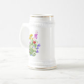 Chope À Bière Fleur sauvage Bouquet-23387 (Devant gauche)