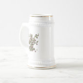 Chope À Bière Fleurs de Rhododendron (Devant gauche)
