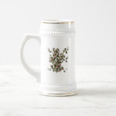 Chope À Bière Fleurs de Rhododendron (Gauche)