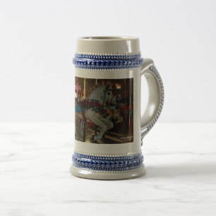 Chope À Bière Foire carnavalesque Carrousel Cheval Merry-Go-Roun