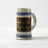Chope À Bière Folie contre sagesse (Devant droit)
