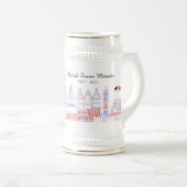 Chope À Bière Forces britanniques Münster White Stein (Devant droit)