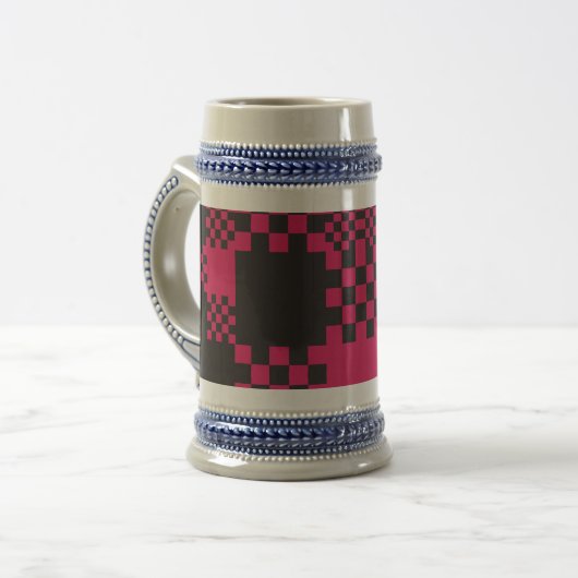 Chope À Bière forme de bloc de cube carré créative (Devant gauche)