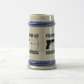 Chope À Bière Fragging est des affaires sérieuses (Centre)