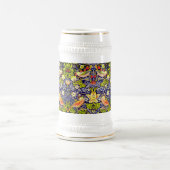 Chope À Bière Fraise Thief Oiseaux William Morris (Centre)