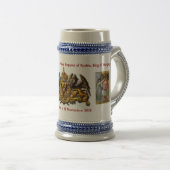 Chope À Bière Franz Joseph I de l'Autriche Hongrie (Devant droit)