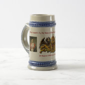 Chope À Bière Franz Joseph I de l'Autriche Hongrie (Devant gauche)