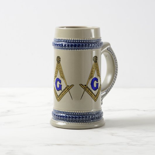 Chope À Bière Freemason (Devant droit)
