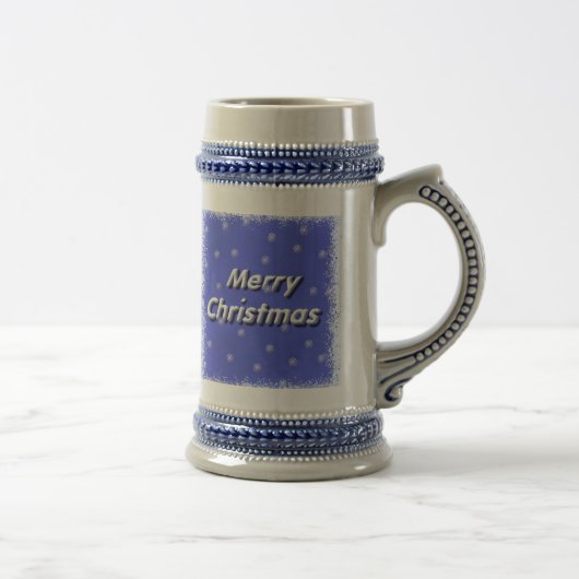 Chope À Bière Frosty Joyeux Noël Stein (Droite)