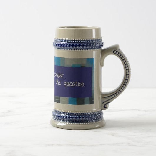Chope À Bière Funny Beer Stein dans le design original (Droite)
