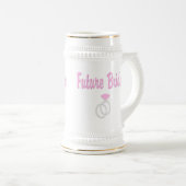 Chope À Bière Futur Mariée Stein (Devant droit)