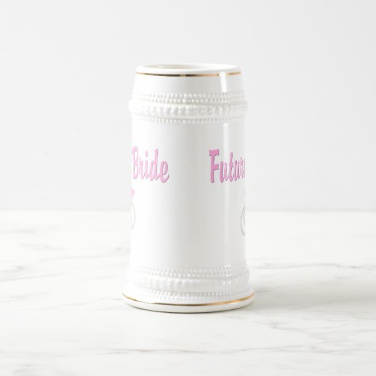 Chope À Bière Futur Mariée Stein (Centre)