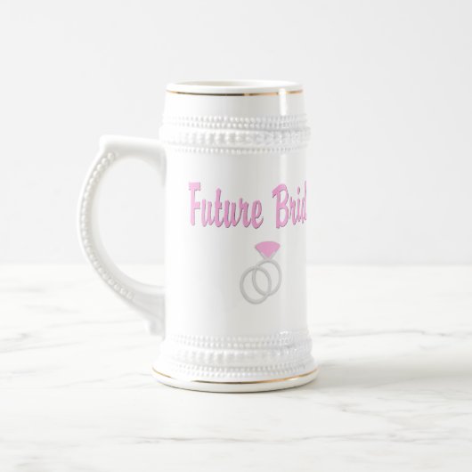 Chope À Bière Futur Mariée Stein (Gauche)