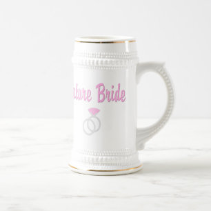 Chope À Bière Future jeune mariée Stein