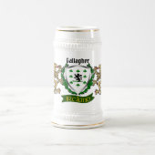 Chope À Bière Gallagher/O'Gallagher Irish Shield Beer Stein (Centre)