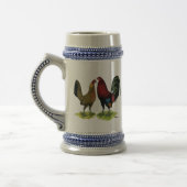 Chope À Bière Gamefowl Pair (Gauche)