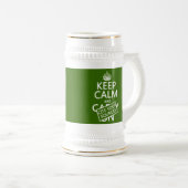 Chope À Bière Gardez le calme et citez vos sources (dans toute (Devant droit)