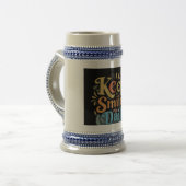 CHOPE À BIÈRE GARDEZ LE SOURIRE QUOTIDIEN (Devant gauche)