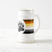 Chope À Bière Gay Bear Pride Flag Bear (Devant droit)