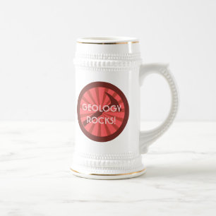 Chope À Bière géologie rocks! Insigne marteau