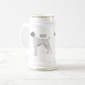 Chope À Bière German Shorthred Pointer dog (Devant gauche)