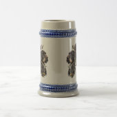 Chope À Bière German Wirehaired Pointer (Centre)