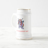 CHOPE À BIÈRE GGBR SEPTEMBERFEST STEIN 2007 (Devant gauche)