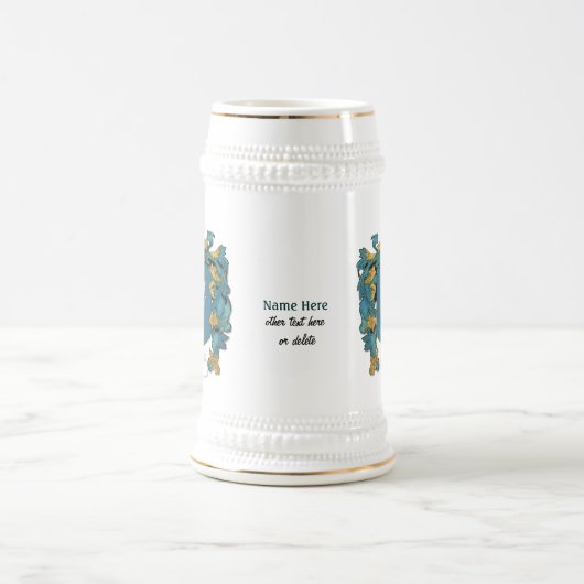 Chope À Bière Gibson Family Crest - Personnaliser (Centre)