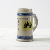 CHOPE À BIÈRE GKG STEIN (Devant droit)