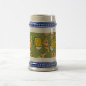 Chope À Bière Glacière de bouteille de Motif de bière et de pizz (Centre)